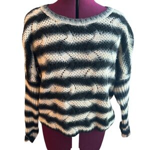 Antonio Melani sweater, black and white.